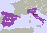 Pases de tren Regionales en Europa Mapa España Italia